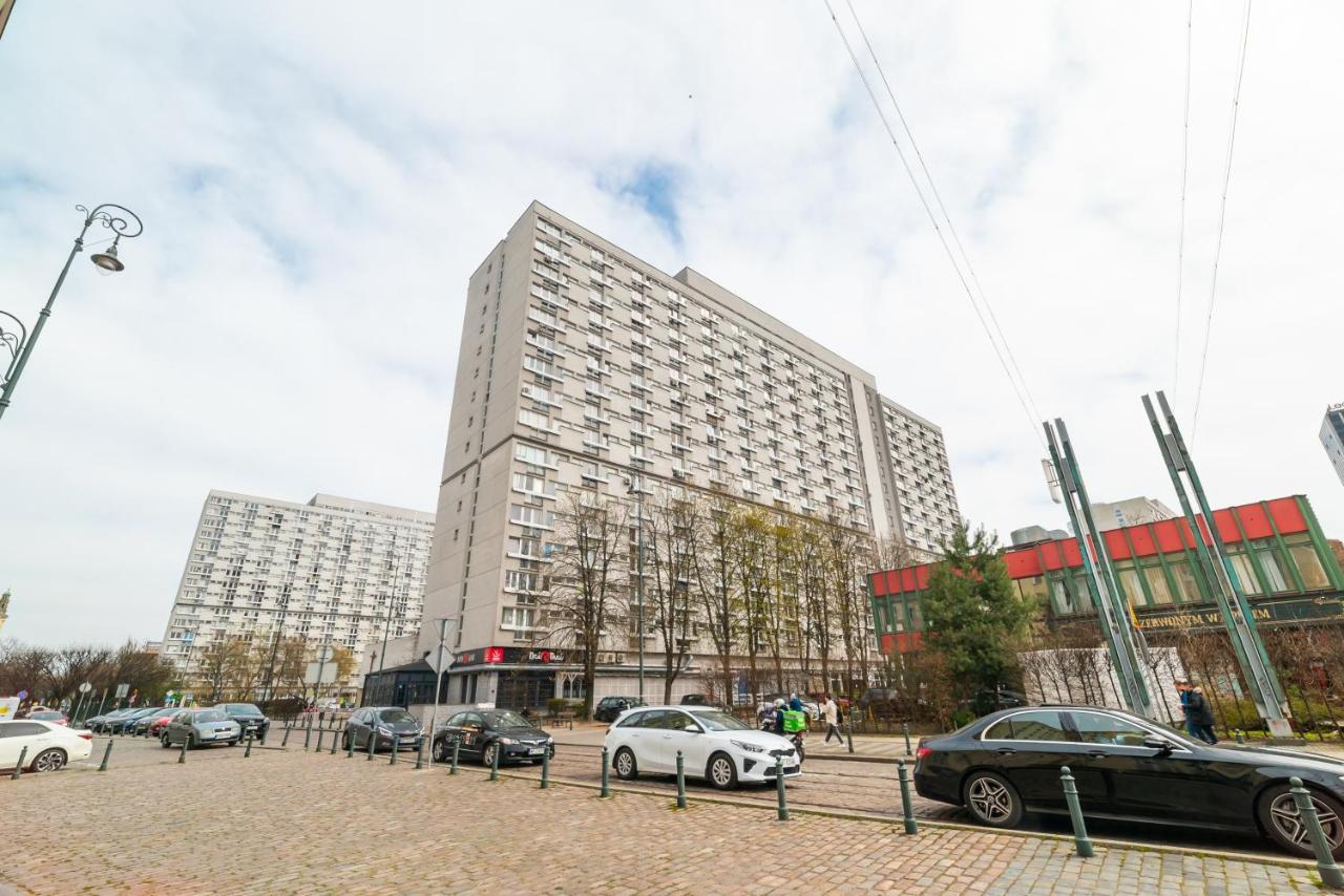 Chlodna Sky Blue Aparament Varsóvia Exterior foto