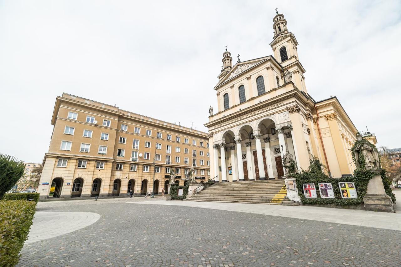 Chlodna Sky Blue Aparament Varsóvia Exterior foto